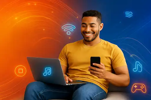 Fibra óptica Cariri Conect