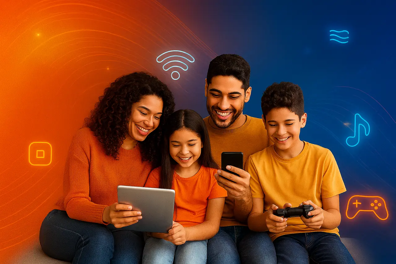 Estabilidade para jogos online e streaming sem travamento